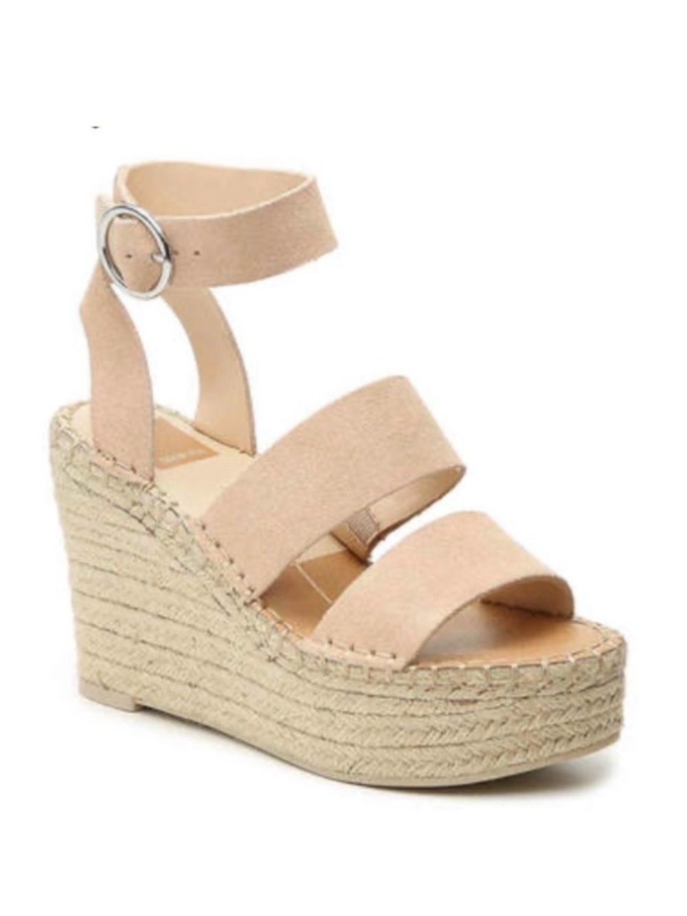 Dolce Vita Shae Suede Espadrille Wedge Sandals